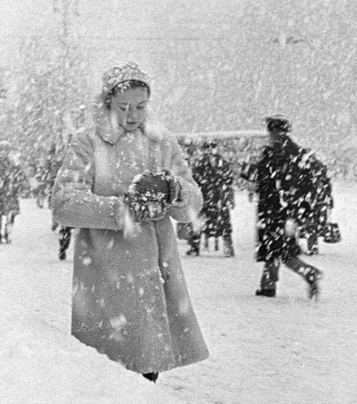 Зима в ссср фото