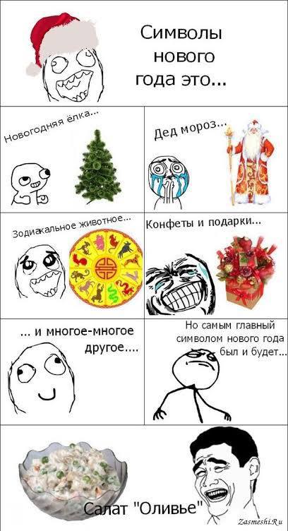 Мем про новый год по разным странам