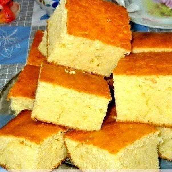 Вкусный пирог на кефире в духовке на скорую руку