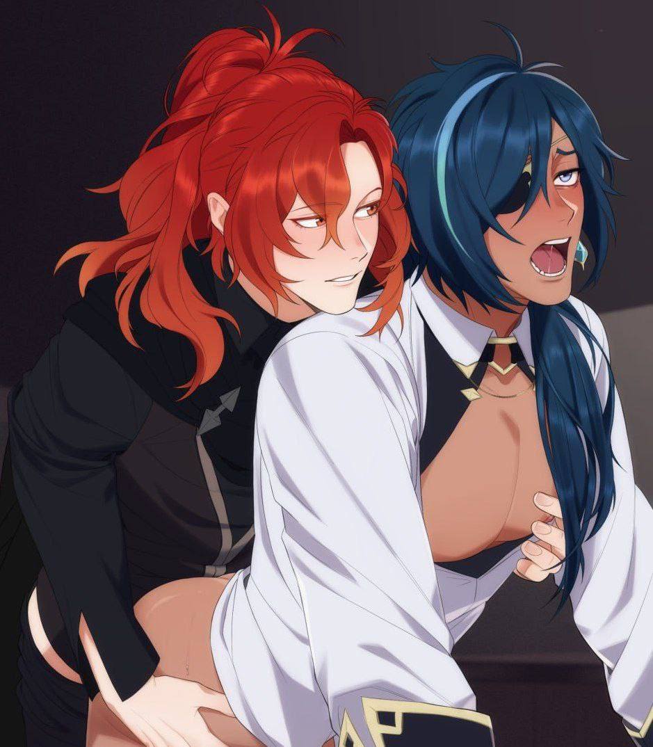 👉 FULL 👈. diluc kaeya. horny art. 