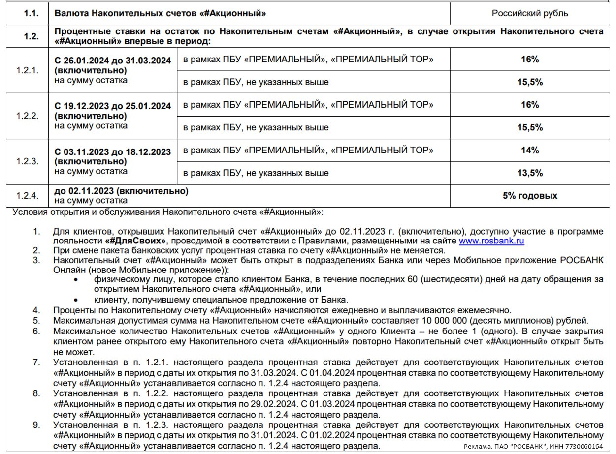 Псб накопительный счет условия 2024. Росбанк остаток по счету. Как работает накопительный счет на ежедневный остаток. Проценты на ежедневный остаток пример. Накопительный счёт скрин.